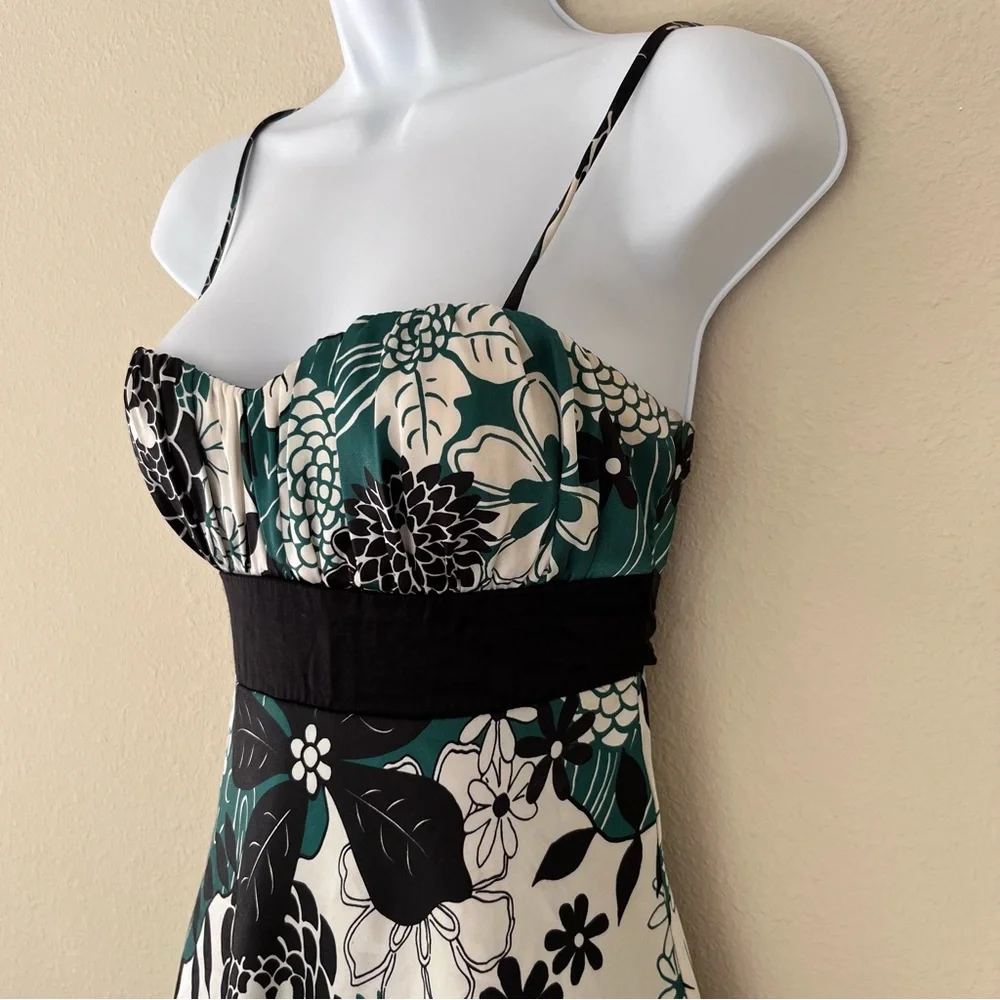 Speechless Y2K Babydoll Dress Size 7 Empire‎ Waist Green Forest Fairy Vintage